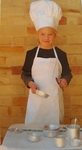 489: CHEF'S OUTFIT AND COOKING SET    #A