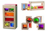WOODEN RAINBOW SOUND BLOCKS