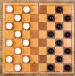 589: Wooden Checkers