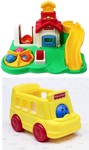 Roll-A-Round Playground & Bus #A