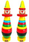 BRIO WOODEN CLOWNS