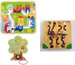 Animal and Vehicle Pathfinder and Mini Magnetic Tree Mazes