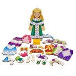 MELISSA & DOUG MAGNETIC DRESS UP PRINCESS ELISE
