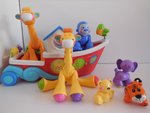 874: FISHER PRICE ROLL-ALONG BOAT