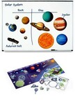 1419: Learning Resources Giant Solar System & Miniland Space Trip Magnets
