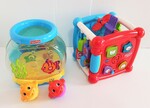 Fisher Price Fish Bowl & VTECH Learning Cube