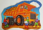 BIG DUMPER TRUCK FLOOR PUZZLE