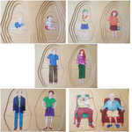 521: GRANDPARENTS 5- LAYERED PUZZLE