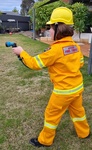 1156: FIREFIGHTER COSTUME - SIZE 10