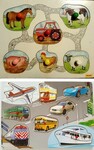 Farm & Transport Peg Puzzle