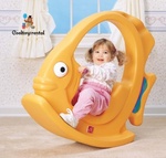 372: STEP 2 YELLOW ANGEL FISH ROCKER