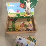 Magnetic Garden Scene Game