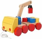B149: Truck and trailer with magnetic blocks