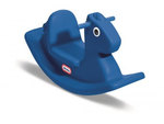 Light Blue Rocking Horse