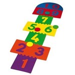 Foam Hopscotch Set
