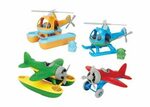 Green Toys – Helicopter, Plane & Boat Kit – Set of 4