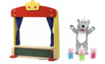 Table Top Puppet Theatre including Three Little Pigs 