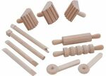 D224: Wooden Dough Tools 