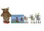 G288: Three Billy Goats Gruff Puppet and Book Set 