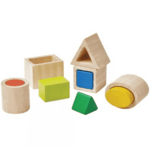 Plan Toys - Geo matching Blocks 