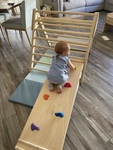 H303: Moov Baby Pikler Triangle and Rock Climbing Ramp