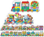 Giant ABC & 123 Train Floor Puzzle