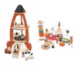Rocket ship & space set