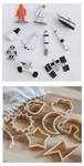 Dough Set - Eco sky and moon phase cutters with Toob astronauts 