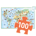 World Animals Observation Puzzle (100 Pieces)