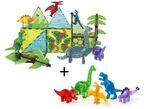C120: Magna- Tiles Dino World XL & Dinosaur Set