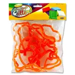 Playdough cutters orange set