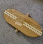 Bare foot and Salty Balance Board