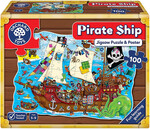 Pirate Ship Puzzle (100 Pieces)