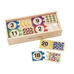 Melissa and Doug self correcting number puzzle 1-20