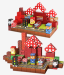C43: Miniblox Magnetic Building Blocks Fire Station 