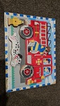 Fire engine and farm animal sound puzzle