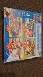 Paw Patrol Puzzles 4 in a box