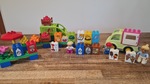 Duplo green grocer and ice cream van