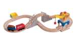 T74: CHUGGINGTON WOODEN RAILWAY (WILSON'S CRANE AND TUNNEL SET)