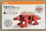 A1: MAGNETIC TILES STEGONAURUS DINO SET