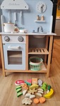 Pale blue kitchen