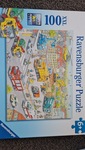 100 piece town puzzle 