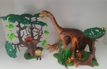 Playmobil Brontosaurus and Baby