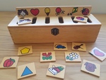 Wooden Sorting Box