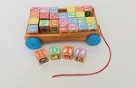 Pull-Along Wagon with Learning Blocks