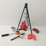 Iconic Aussie Camp Fire