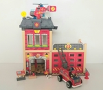 Large Wooden Fire Station