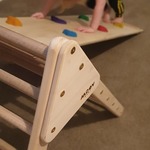 Baby Pikler Folding Triangle and Ramp/Slide