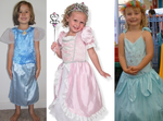Princess Costumes Box 1 Size 5-7