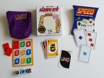 Card Games: Uno, Slamwich, Speed, Uno Bingo
